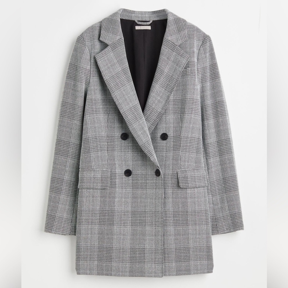 NWOT H&M Oversized Double-Breasted Blazer